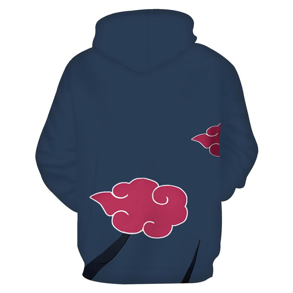 Naruto 3D-Druck Hoodie für Paare - Frühling/Herbst Stil Sportbekleidung