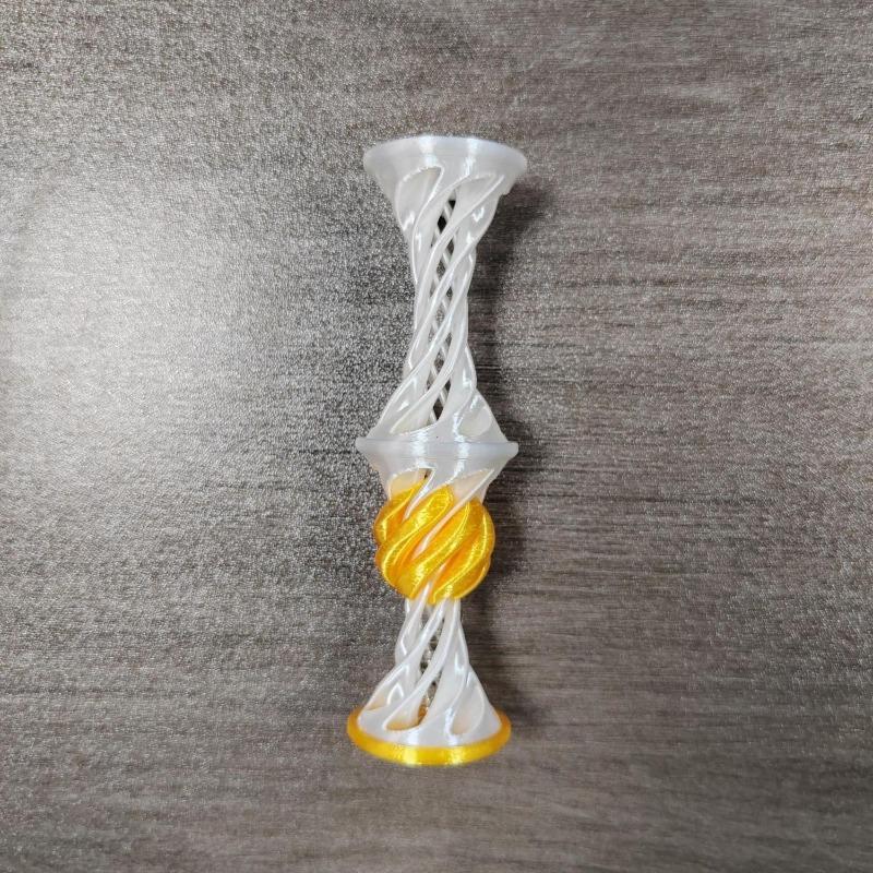 3D-gedruckte Unmögliche Pyramide Durchgang Fidget Toys Doppelschichtige Helikale Baum Diversifikation Kinder Dekompressionsornament Geschenk