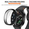 Pouzdro s ochranou displeje pro Samsung Galaxy watch 8 44mm 40mm Měkký TPU kryt displeje Všestranný ochranný rámeček Příslušenství