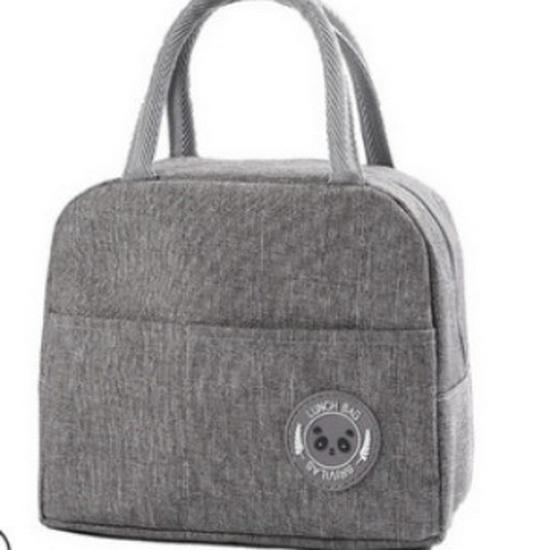 Insulated Large Capacity Bento Lunch Bag - Thick Oxford Cloth with Aluminum Foil Lining