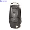 Jingyuqin Guscio Cover Chiave Auto Remota per Ford F-150 F-250 F-350 Explorer Ranger KA Fiesta Mondeo 2/3 Pulsanti