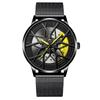 Boruse Wheel Caliper Watch Fashion Men'S Waterproof Luminous Quartz Quartz Watch