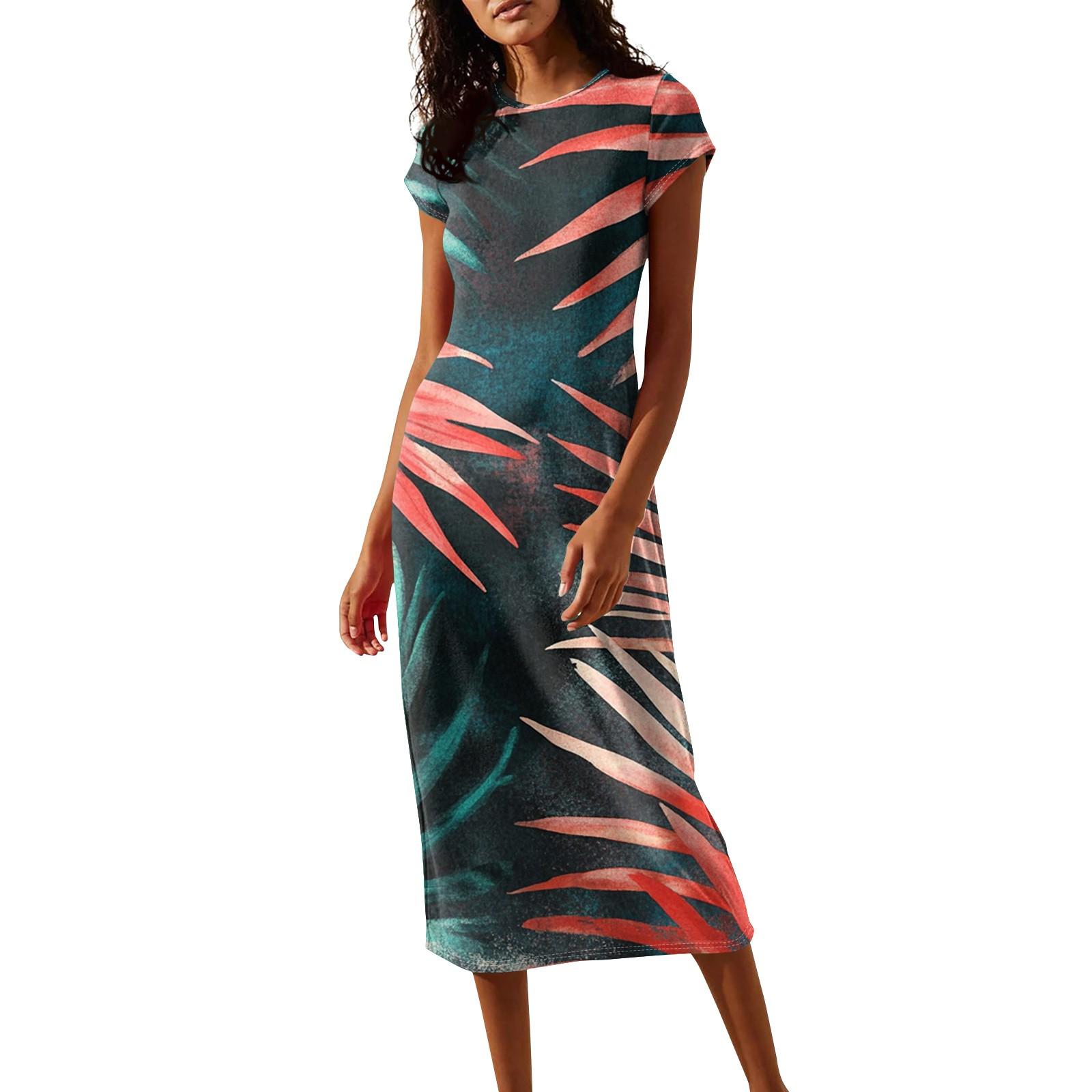 

Женские платья миди с коротким рукавом и воротником-хомут, весна-лето, вечернее платье XL темно-зеленого