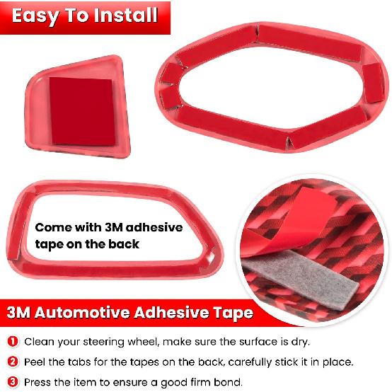 Carbon Fiber Door Lock Switch Button Glove Box Handle Switch Cover Trim for Chevrolet Corvette C7 Z06 Z51 ZR1 Stingray Grand Sport 2014 2015 2016