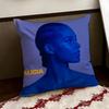 singer AAlicia Keys Cushion Cover Reversible Soft Durable Pillow Cover Home  Car MultiScene Use for Daily Comfort