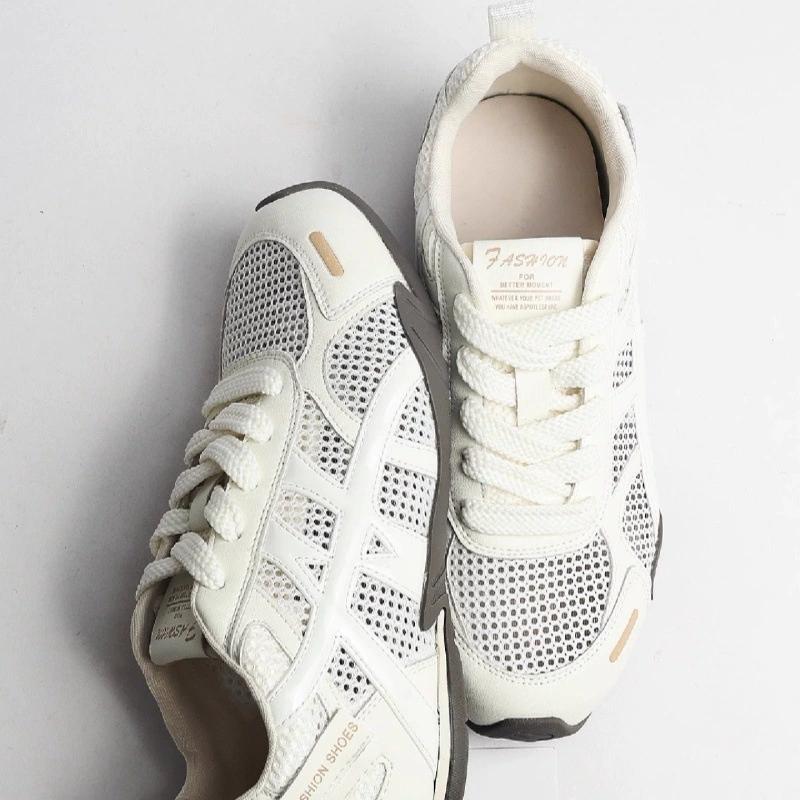 Fashion 2025 Women's Shoes Casual Platform Shoes Women's Round Toe Lace-Up Tennis Women Vulcanized Sneakers Zapatillas De Mujer