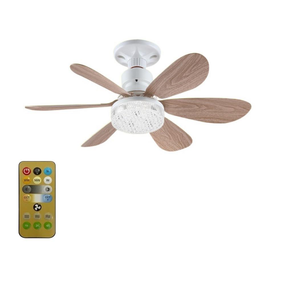 Dimmable LED Light Fan With Remote Control Electric Fan Ceiling Lamp Ceiling Fan Light Living Room