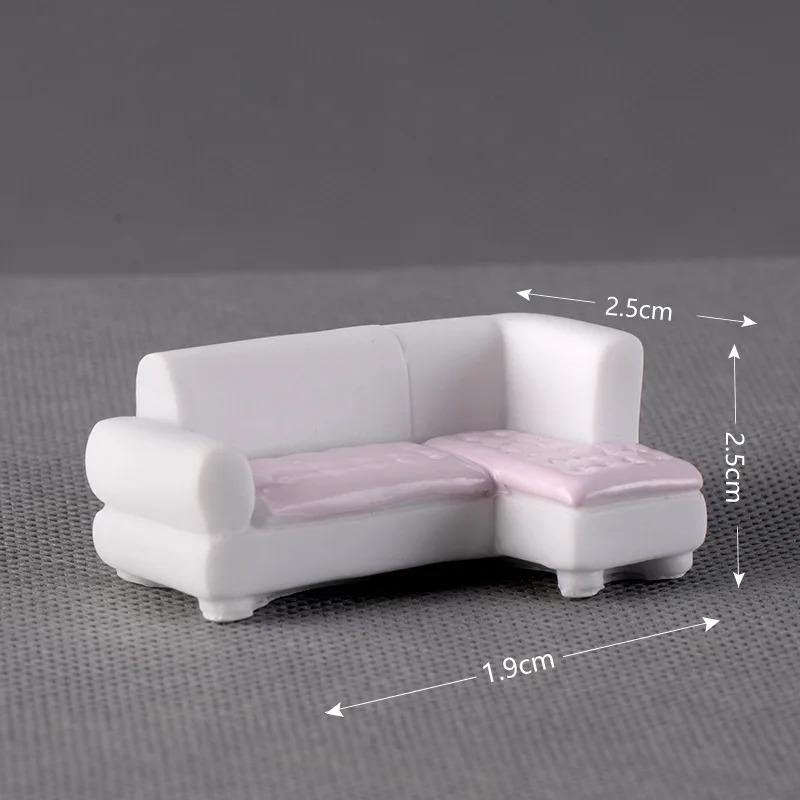 Dollhouse Furniture Miniature Mini Furniture Modern House Figure Model Dollhouse Toy Children Birthday Gifts Hogar Y Decoracion