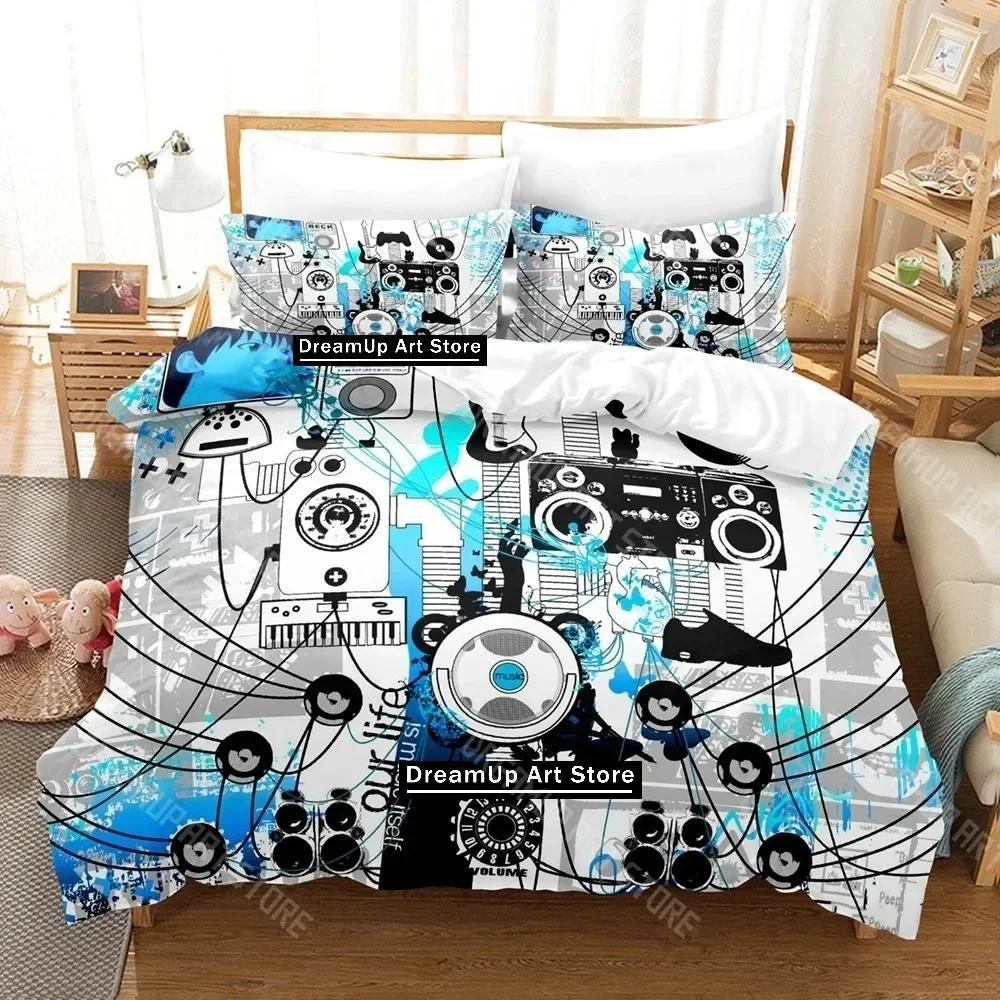 3D Print Beck Anime Bedding Set Single Twin Full Queen King Size Bed Set Adult Kid Bedroom Duvetcover Sets Bed Sheet Set