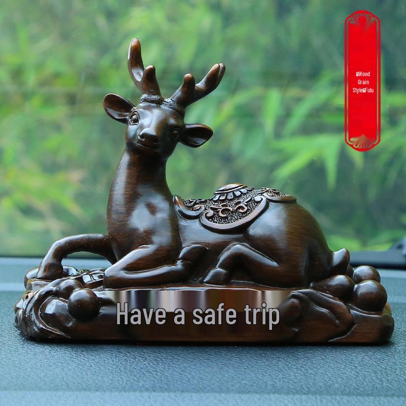 High-End Deer Car Ornament: Unisex Perfume for Center Console Decoration