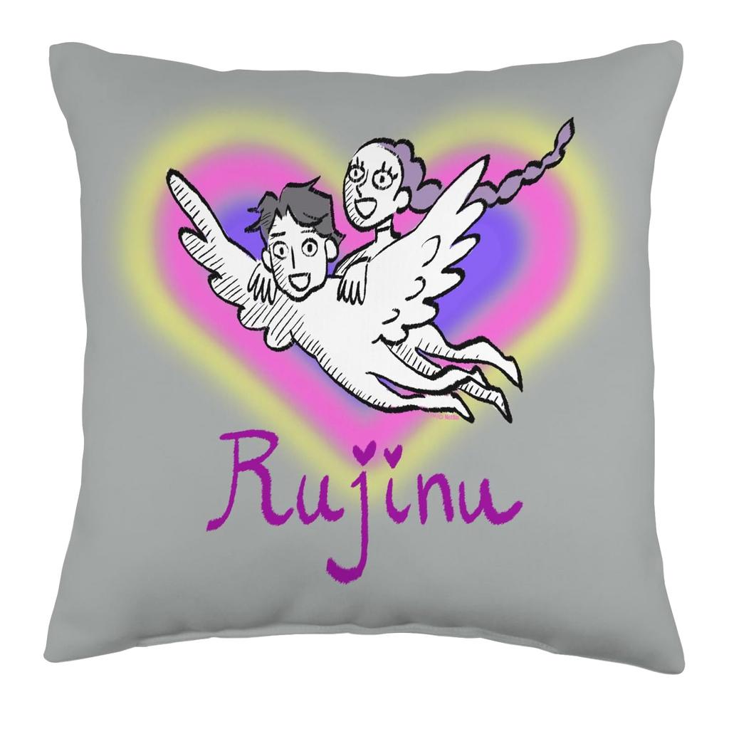 Linen Printed Pillowcase, Home Decoration Pillowcase, Easy To Clean, 18*18in Pillowcase, Suitable For Sofa, Car, Bed
