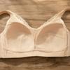 Ultra-thin Bra for the Elderly Full Cup Large Size Large Chest Small Comfortable No Sponge Summer