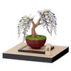 Kawada Paper Nano 360 Bonsai Wisteria PS-15, 0.7 x 12 x 17 cm, Ages 12 and Up, Paper Craft Kit, Miniature Kit, Interior Design, PS-15
