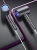 High-Speed Hair Dryer with Blue Light - Salon Quality for Home, Dorm, or Hotel