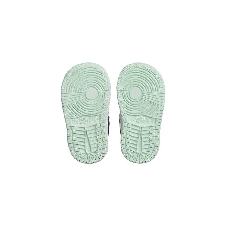 Air Jordan 1 Mid TD Mystic Navy Mint Foam 640735-413