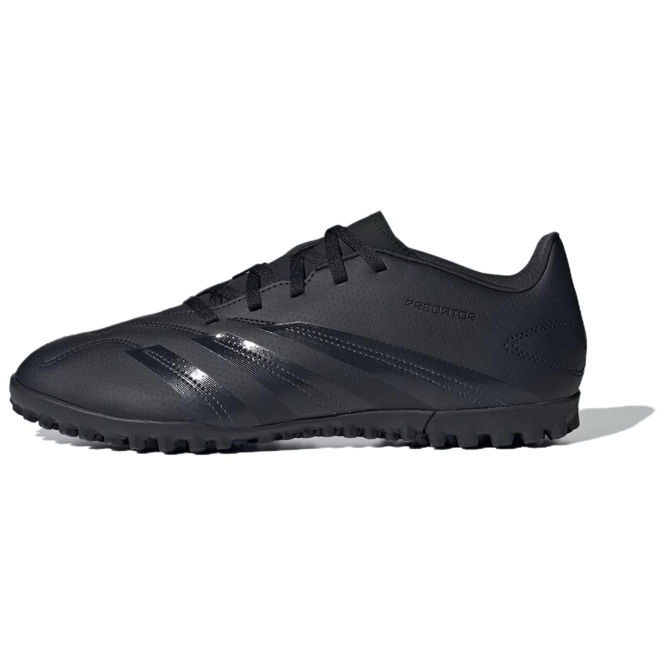 Adidas Predator Club Comfortable Versatile Non-Slip Durable Soccer Shoes Men sneaker Black IG5458 45⅓