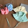 1Pcs Women Summer Quick-Drying Fisherman Hat Large Brim Sunshade Bucket Cap Korean Girl Beach Travel Caps Dual-Use Variable Bag