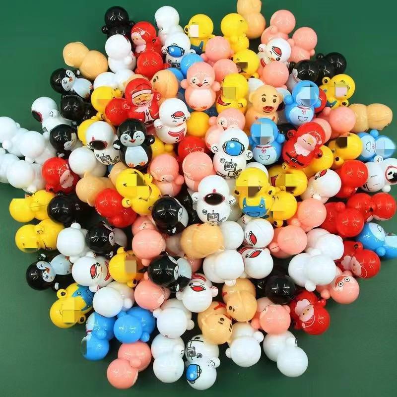 

Миниатюрная фигурка в стиле TikTok, космонавт-неваляшка, тигр, синий, настольное украшение, игрушка, сюрприз-бокс