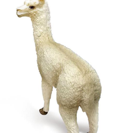 Tierspielzeug, kreatives Modedesign, High-Party-Haus, simuliert, exquisite Verarbeitung, Dekoration, Tiere, Alpaka-Figur, Modell