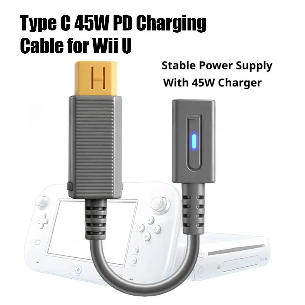 Typ-C Buchse auf Retro-Spielekonsole Ladekabel-Adapter für PSP 1000 2000 3000 PSP GO Wii U NDSi 3DS USB-C Stromkonverter