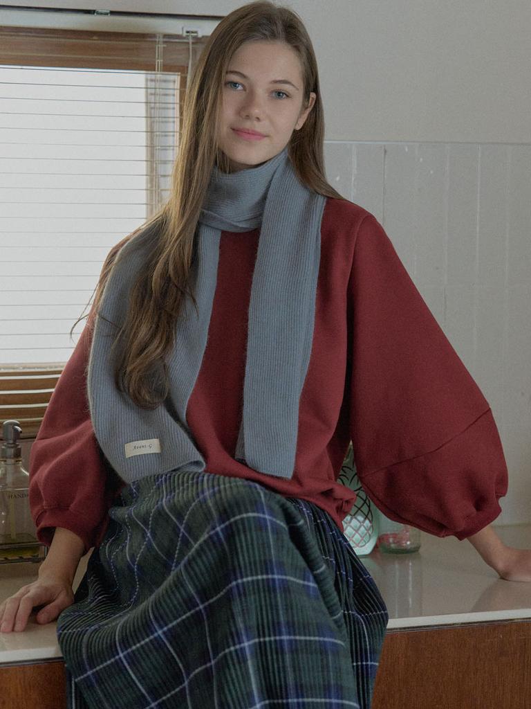 Avang Tartan Check Pleated Maxi Skirt - Green