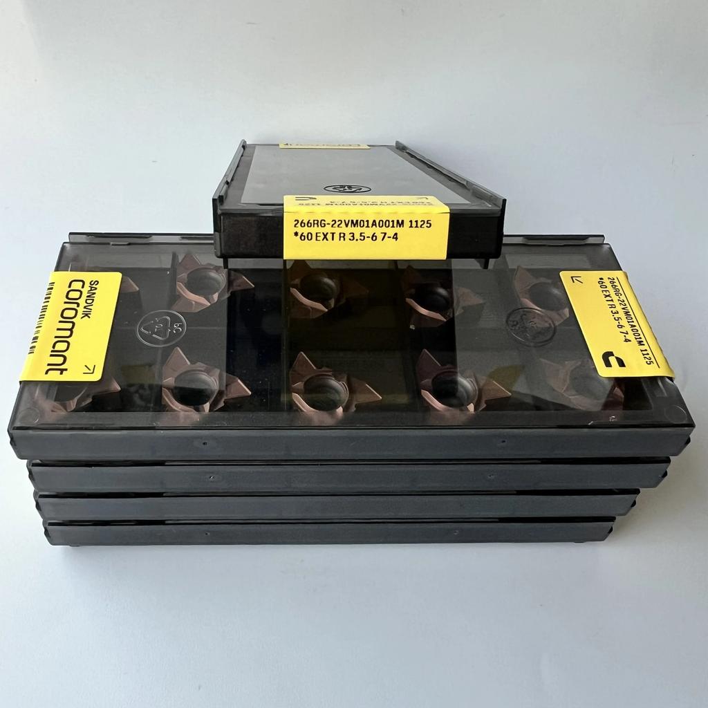 Sandvik / 266RG-22VM01A001M 1125 / Industrial Indexable Carbide Inserts 10 Pcs