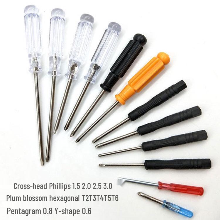 Набор мини-отверток Phillips/шлицевых 2.0/3.0 для ремонта телефонов 80MM Black Phillips 2.0*PH000#