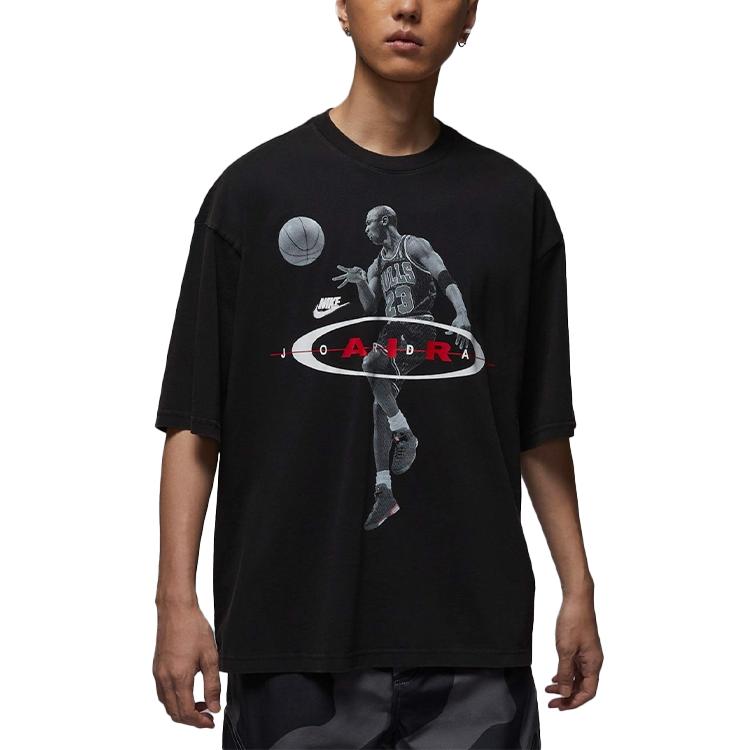 New Jordan Air T Shirts Men's Black IF1805-010