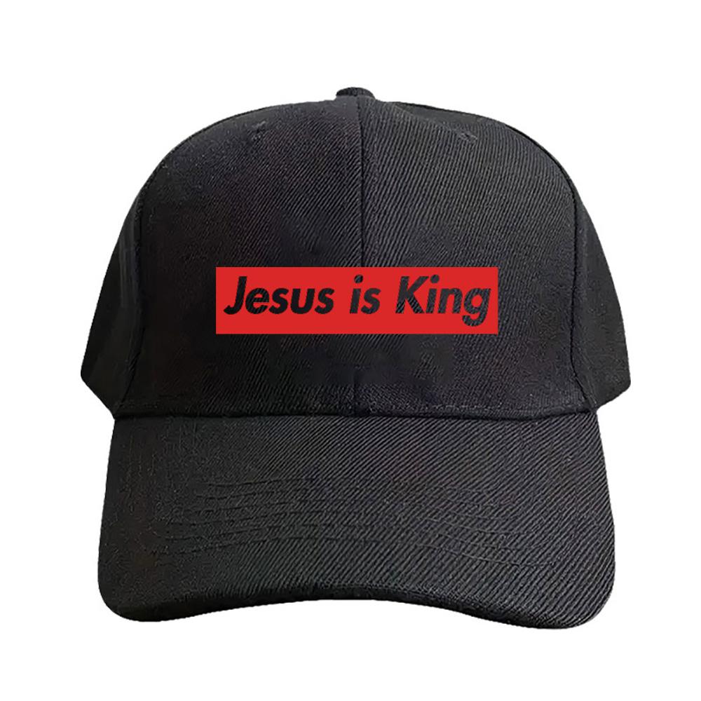 Jesus Is King Cap Summer Woman Man Adult Hat Fashion Casual Adjustable Printed Baseball Caps Trucker Cap