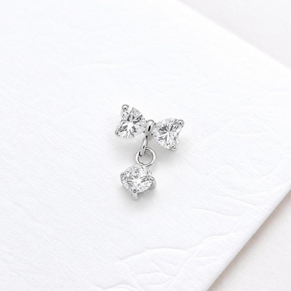 Dangle Charm Body Piercing Jewelry G23 Titanium Ear Piercing Stud Cartilage Piercing