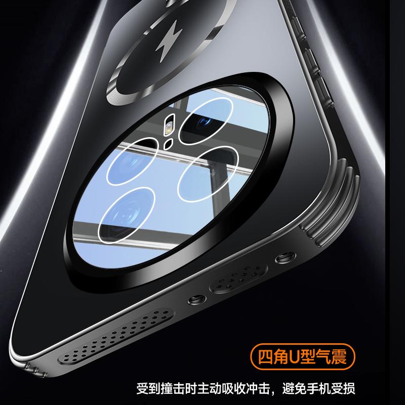 For Huawei Honor Magic 8 Pro Cases Hard Matte Magnetic Wireless Charging Lens Protective Phone Back For Magic 8 8Pro Shell