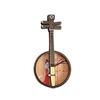 Wooden Chinese Style Ethnic Instrument Fridge Magnet Set For Living Room Dcor
