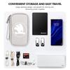AAABR1 Travel Portable Digital Accessories Storage Bag Organizer For Skoda Kamiq Karoq Octavia 2 3 Rapid Scala Kami Fabia VII VRS