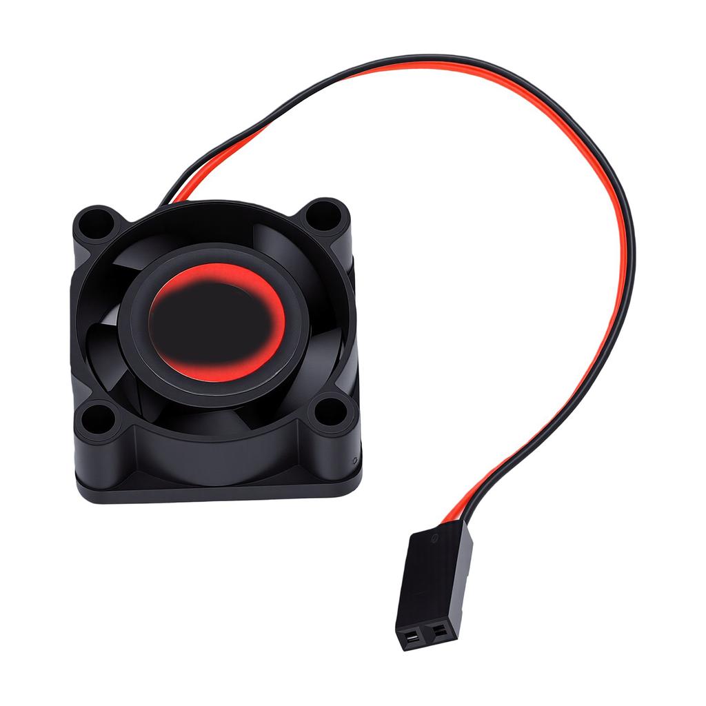 3pcs RC Motor Cooling Fan 2510 High Speed Heat Dissipation 2P Connector RC Truck Cooling Fan