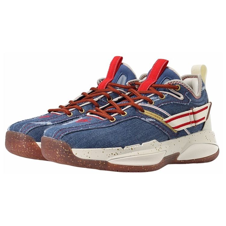 Anta GH3 Hayward 3 Nitrogen Technology Shock Absorption Non-Slip Wear-Resistant Support Low-Top Basketball Shoes Men Basketball Shoes 112241103-8