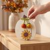 Kitchen Shelf Decor Wooden Fall Harvest Pumpkin Ornaments, Autumn Decorations, Decorative Tabletop Thanksgiving Table Centerpiece for Festival