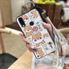 Waterproof Lanyard Phone Case For UMIDIGI Power Fashion Design Cartoon Ring Protective Cute Wrist Strap Anti-knock