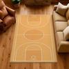 Basketball Court Rectangular Rug Allseason Carpet For Gaming Room Study Living Room Home Party Decor Christmas Gift