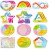 Tastin Calm Strips Anxiety Relief Adhesive Sensory Stickers, Safe Materials & Waterproof - Ideal for School Counselors, Teachers, Students, Office