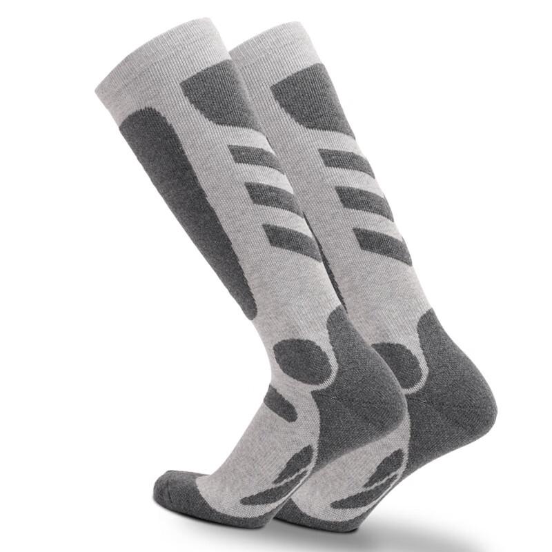 OEING Men's Thermal Terry Ski & Hiking Socks