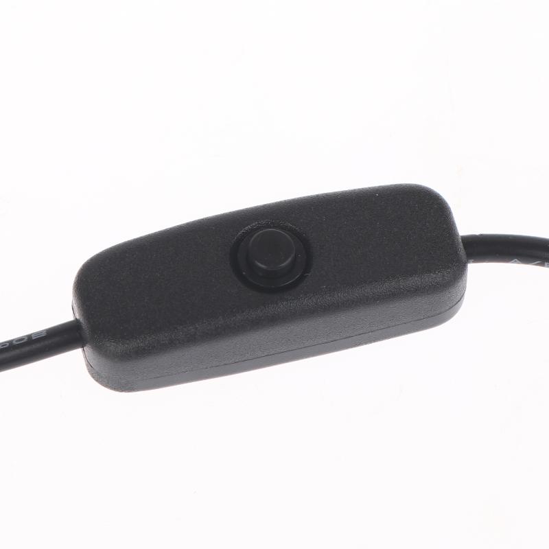 1/2/3Pcs USB C Extension Cable For Raspberry Pi 3 4 Power Switch USB Male To Type C Male Adapter With On/Off Phone Laptop Parts