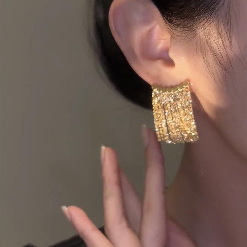 Elegant Galaxy Tassel Earrings: Niche Design, Light Luxury, Long-Lasting Chain Style