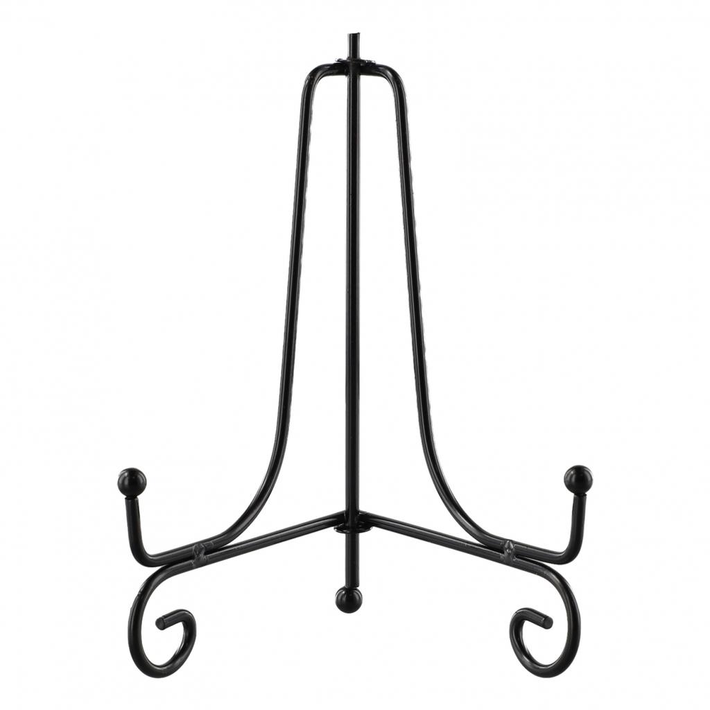 Aufbewahrungsständer Tablettstütze Schwarze Eisenplatte Ausstellungsständer