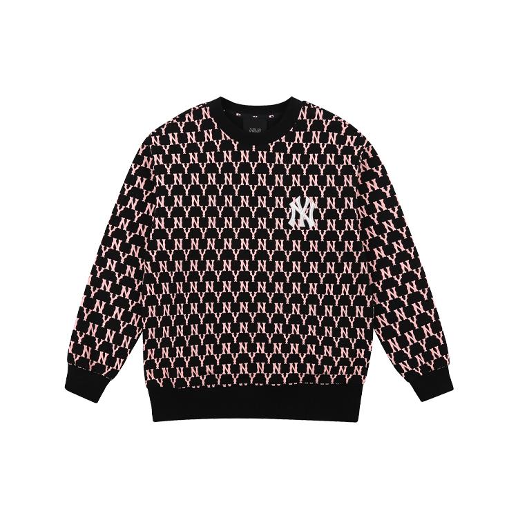 MLB Old Flower Sweatshirt Unisex Black 31MTM1111-50L M