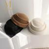 Fashion 100% Wool Top Hat for Women Elegant Adjustable Fedoras Hats Luxurious Charming Wool Cap for Party