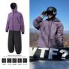2025 Skianzug Set: Winddichte, wasserdichte, warme und atmungsaktive Shell-Jacke für Herbst/Winter Outdoor-Bergsteigen