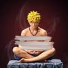 Naruto Meditation Xianming Figure, Xianren Naruto, Battle Resonance Series Penn Car Desktop Ornament
