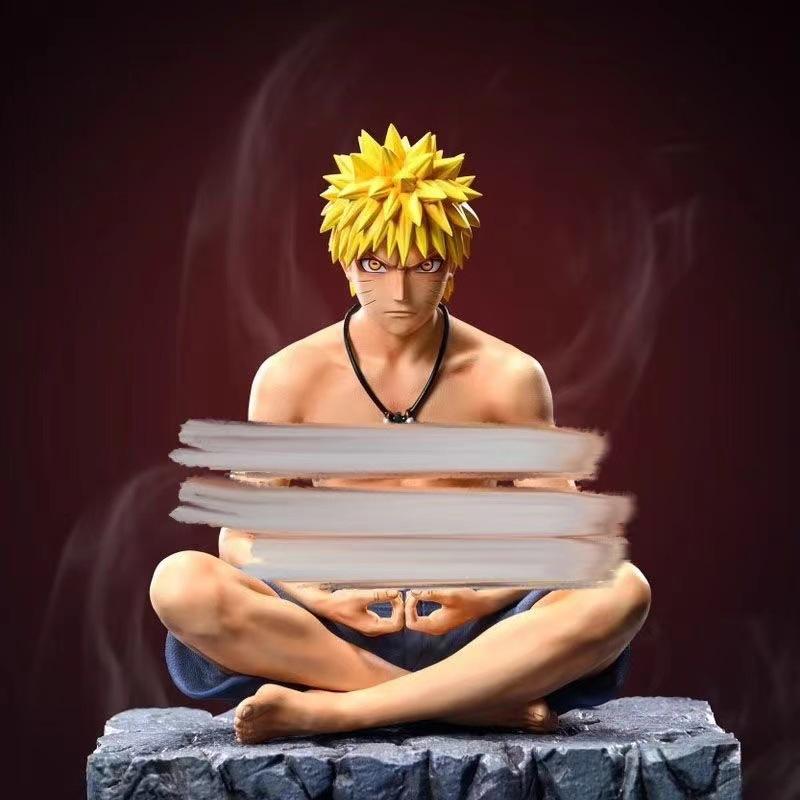 Naruto Meditation Xianming Figure, Xianren Naruto, Battle Resonance Series Penn Car Desktop Ornament