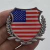 Metalowa Flaga Narodowa Samochodowa Naklejka Samochodowa Chiny Stany Zjednoczone Niemcy Francja Wielka Brytania Włochy Japonia Wietnam Korea Południowa Naklejka z Emblematem Bocznym