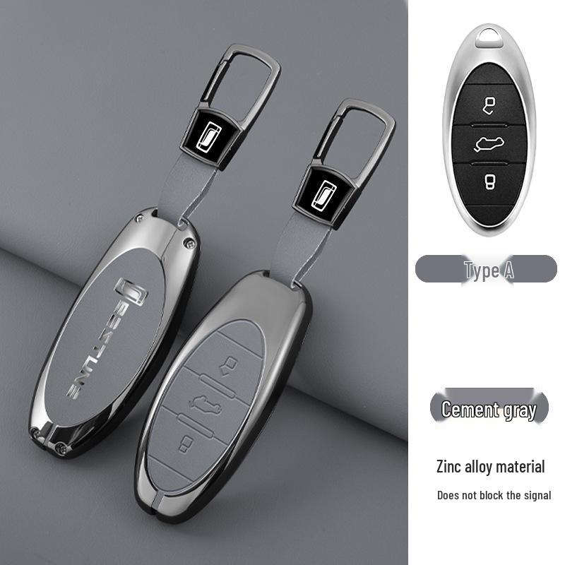 Compatible 2023 Bestune Key Case T55/T99/B70/B70S with Buckle Lock Bag and Keychain